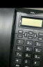 得力（deli）电话机座机 固定电话 办公家用  免提通话 大字按键 来电显示  33490黑 实拍图