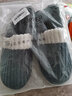 安尚芬棉拖鞋男士秋冬居家居防滑加绒保暖厚底户外防水全包跟羽绒棉鞋女 深咖【加绒高帮款】 44-45 适合43-44 实拍图