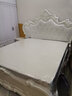 古爵 床欧式床双人床卧室家具软靠婚床实木1.8米框架高箱床 床+乳胶床垫(10cm)+床头柜*1 1.8米*2米箱框结构 实拍图