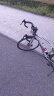 永久（FOREVER） 公路自行车成人弯把变速700C公路车学生青少年单车越野赛车 30刀圈-磨砂银 充气胎（160-185） 21速 实拍图