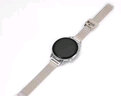 watchbond适用华为手表GT6/GT5表带Watch5/GT4女款41/42mm表带GT3珍珠智能18mm运动女生gt5pro表链女款腕带 手链表带-心形扣-白珍珠 【41/42表盘】 18mm 实拍图