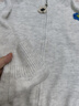 妙奕嘉毛衣女针织衫外套开衫女士秋冬季2025新款衣服女装慵懒风洋气外搭 灰色花朵慵懒风毛衣 均码 【建议75-115斤】 实拍图