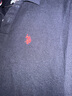 U.S. POLO ASSN.polo衫男翻领秋季纯棉商务休闲长袖t恤男士高端上衣藏蓝色 L 实拍图