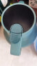 京东京造温显款家用保温壶1.5L灰豆绿大容量玻璃红胆热水壶暖壶 实拍图