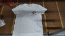貂卡纯棉团队服班服T恤定制定做短袖男女文化衫广告衫工作服印字logo 白色 2XL 实拍图
