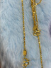 周生生黄金项链 满天星足金百搭素链女款09263N 计价40厘米5.55克 实拍图