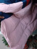 鸭鸭（YAYA）情侣款冬季羽绒服女中长款2022年新款韩版加厚外套派克服工装HR 红色 XS 晒单实拍图
