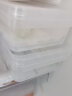 京东京造 冰箱保鲜盒（长矮款）水果蔬菜收纳盒 透明沥水盒 长形 2个装 实拍图