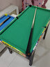 YDZC 儿童台球桌折叠家用玩具大号桌球台8至12室内小型3-6岁六一礼物 加大长脚不折叠-彩纹-2037+2 实拍图
