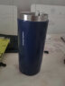 摩飞电器（Morphyrichards）电热水杯智能烧水壶 便携式烧水杯 旅行电热水壶  MR6060 轻奢蓝(烧水+保温） 0.3L 实拍图