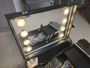 OBOX 铝镁合金拉杆化妆箱专业跟妆师带镜子带灯支架行李箱化妆师专用 【铝镁6代】黑色8灯款 24英寸 晒单实拍图