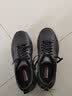 斯凯奇（Skechers）男鞋2026新款秋季闪穿鞋皮鞋全黑简约百搭运动休闲商务鞋 深褐色/COC  41 实拍图