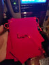 鱼雁兔红色加厚绒布袋束口布袋首饰袋文玩袋子礼品包装袋印章手机收纳袋 红色10*12厘米1个 实拍图