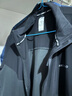 迪卡侬（DECATHLON）运动外套男士跑步健身速干加绒长袖立领卫衣夹克ten 初秋透气款-黑灰色 L 实拍图