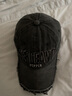 雷敦堡（LEDOOFORT)男士帅气男款棒球帽刺绣老鹰时尚装饰遮阳帽 运动个性男女潮流百搭韩版 字母-黑色 实拍图