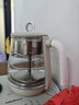 金灶（KAMJOVE）耐热玻璃煮茶器煮茶壶养生壶喷淋式蒸茶壶电热水壶保温恒温烧水壶茶盘茶杯茶具套装 HT-858 1L 实拍图