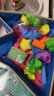 SPACE SAND太空沙套装彩沙无毒儿童玩具沙子活力城堡粉色2.4斤礼盒生日礼物 实拍图