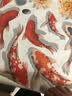易树家鱼3D立体墙贴自粘卧室客厅玄关墙面装饰贴纸背景墙贴画墙纸 3D福鱼 99（YC8100） 大 实拍图