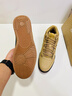李宁月白hi丨减震板鞋休闲鞋男鞋秋冬季小白鞋回弹中帮运动时尚鞋 矿物黄-2 40 实拍图
