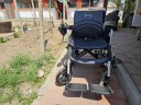 德伴 电动轮椅车老年人残疾人家用旅游旅行全自动智能医用可折叠轻便双人四轮车铅酸锂电池可加坐便器 4.低靠背丨双模双减震+12A铅酸+续航约15km 实拍图