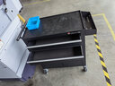 TANKSTORM 工具车推车汽修工具柜多功能移动零件车维修工作台纹身工具箱 TZ12磨砂黑 实拍图