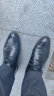 卡帝乐鳄鱼（CARTELO）皮鞋男商务英伦牛皮正装鞋男士婚鞋系带鞋子男2513 黑色增高款 41 晒单实拍图