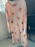 PAUL FRANK大嘴猴睡衣女春秋季纯棉圆领长袖卡通宽松套头全棉中裙家居服睡裙 实拍图