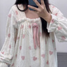 俞兆林睡裙珊瑚绒睡衣女秋冬季长袖款甜美少女生法兰绒家居服 实拍图