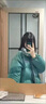 玛娇媚（Majiaomei）羽绒棉服女2025年新款冬季棉袄棉衣外套女加厚小个子立领面包服女 绿色 L 实拍图