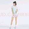kawasaki川崎羽毛球服青花瓷套装夏运动速干短袖T恤A2807 女款青柳绿 M  晒单实拍图