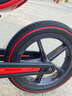 Bebehoo儿童平衡车可折叠1-6岁宝宝滑步车儿童滑行学步车 赛车红-12寸-免充气 实拍图
