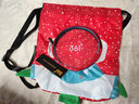 361°儿童干湿分离游泳包防水男女运动时尚双肩背包游泳装备 红色 实拍图