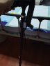 展现（zhanxian）老人拐杖老年人拐棍轻便手杖多功能防滑伸缩带LED灯坚固耐用手杖 一杖两用（固定4脚）+扶手 实拍图