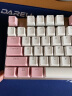 达尔优（dareu）EK815机械合金键盘 有线键盘 笔记本电脑电竞游戏键盘 男生女生 108键  樱花粉 黑轴 实拍图