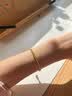 周生生古法黄金手链足金葫芦福字金珠福禄珠手串男女款92700B计价 04圈 - 8.43克(含工费750元) 实拍图