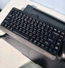双飞燕（A4TECH）FK11 飞时代有线小键盘 薄膜办公打字用键盘笔记本外接台式电脑 86键便携USB接口 遂空灰 晒单实拍图