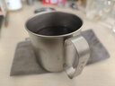 容山堂 纯钛户外水杯大号单层泡茶杯办公马克杯家用咖啡杯户外啤酒杯 纯钛水杯 实拍图