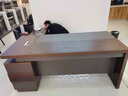 曼尊老板办公桌办公室领导大班台现代简约经理主管桌椅 1800*800 实拍图