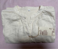 无印良品（MUJI）女式 木棉混双层纱织长袖罩衫女士衬衫衬衣外套  BC2IZC4S 原色 L(165/88A) 晒单实拍图