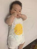 柠檬爬爬0-3-6月新生婴儿衣服宝宝三角纯棉薄款背心包屁衣可爱爬服夏款 太阳 59cm 实拍图