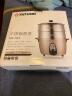 大同（Tatung） 台湾大同电锅 无涂层不锈钢蒸汽电饭煲家用2到3人2.4升TAC-06CMM雾钢色家用电饭锅 不锈钢色电锅＋S07矮内锅＋S03蒸笼 2.4L 实拍图