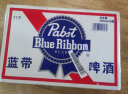 蓝带（blue ribbon）普啤 11度330ml*24听整箱装精酿鲜啤酒 实拍图