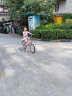 永久儿童自行车6-12岁以上单车儿童山地车女童女孩变速大童小孩自行车 【20寸变速公主粉】适用6-12岁 实拍图