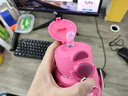 蒙福（mengfu）儿童保温杯316女大容量可爱吸管水杯小学生幼儿园高颜值便携水杯 小马宝莉玫红碧琪+随机贴纸 600ml 实拍图
