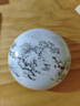 堆朱印泥书法书画印章篆刻朱砂色大红檀香印泥陶瓷盒30克60克90克 雪景【外径10.cm内径8.6cm】 实拍图