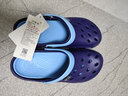 回力拖鞋男女洞洞鞋夏日清爽凉鞋沙滩鞋 男女鞋潮流花园鞋049 WXL-10 深蓝色 41 实拍图