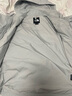 北面（The North Face）冲锋衣男户外单层防风硬壳外套夹克可挂胆 灰色 L  实拍图