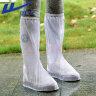 回力雨鞋套男女儿童雨天防水不易滑水鞋耐磨高筒雨靴套鞋229白色M 实拍图