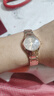 劳士顿手表女时尚简约气质双日历石英女士腕表女表防水七夕情人节礼物 玫金色 实拍图