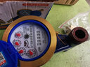 创新者旋翼式机械数字水表自来水家用出租房宁波丝扣湿式水表厂家直销 铜罩铜接头（立式） DN15/4分 实拍图